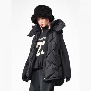 Goldbergh ALMA Weste Schwarz | QPFYCH268