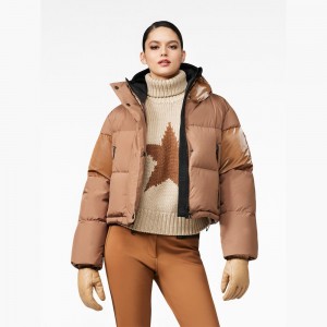 Goldbergh ARLETH Skijacke Beige | ZMWIHO837