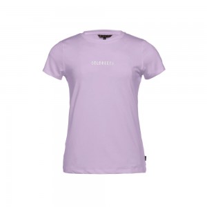 Goldbergh AVERY short sleeve T-Shirts Lila | JSTLZY136