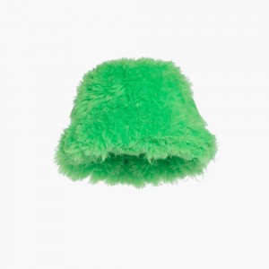 Goldbergh BIRD faux fur Mütze Grün | BERXJP602