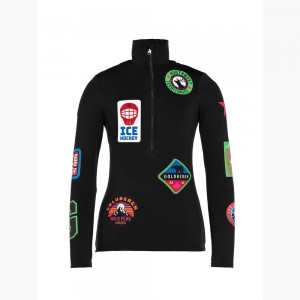 Goldbergh BODYCHECK Ski Pully Schwarz | TLBODG349