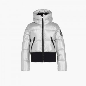 Goldbergh BOMBARDINO Skijacke Silber | MSFBHV534