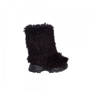 Goldbergh BUSHY snowboot faux fur Schneestiefel Schwarz | SCNXYQ304