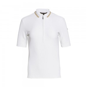 Goldbergh CASSIA short sleeve T-Shirts Weiß | SFLJIE160