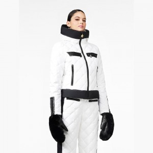 Goldbergh CECILE Skijacke Weiß | YPQKRF493