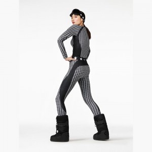 Goldbergh CELESTE baselayer Hose Schwarz | XGHTRJ592