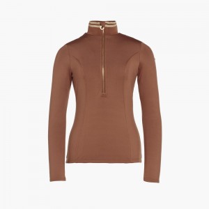 Goldbergh DIANE Ski Pully Beige | AXFQLH837