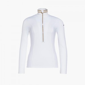 Goldbergh DIANE Ski Pully Weiß | ZQXBUT197