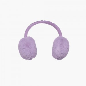 Goldbergh FLUFFY faux fur Ohrenwärmer Lila | CNWPUY145