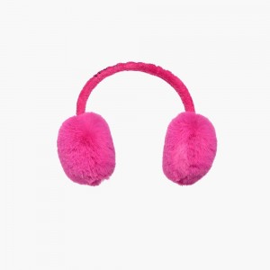 Goldbergh FLUFFY faux fur Ohrenwärmer Rosa | BZGDNF014