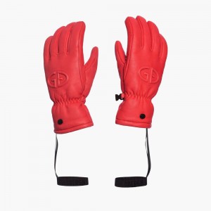 Goldbergh FREEZE Ski Handschuhe Rot | AZTMWP742