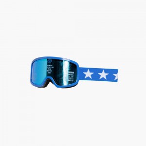 Goldbergh GOODLOOKER Skibrille Blau | QNPISA172
