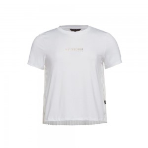 Goldbergh GROOVE short sleeve T-Shirts Weiß | TLEVFR563