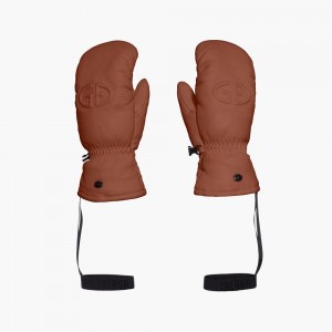 Goldbergh HILJA Fäustlinge Beige | JXGTBF784