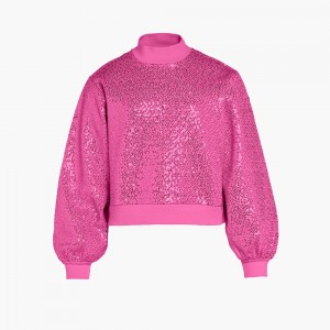 Goldbergh LOLA round neck Ski Pullover Rosa | WTIPUL430
