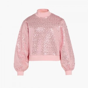 Goldbergh LOLA round neck Ski Pullover Rosa | AKCHQO716