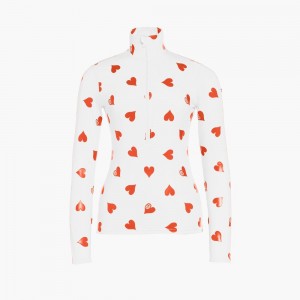 Goldbergh LOVEY Ski Pully Weiß | NOIDBH819