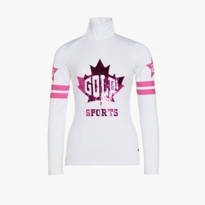 Goldbergh MAPLE LEAF Ski Pully Weiß | GXOUFD769
