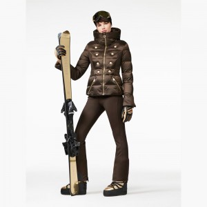Goldbergh PIPPA Skihose Dunkelbraun | OJBTNR640