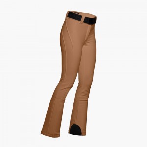 Goldbergh PIPPA long Skihose Braun | MHYDSG698
