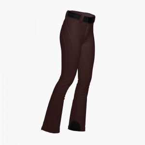 Goldbergh PIPPA long Skihose Dunkelbraun | GPNKJR561