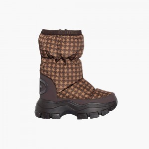 Goldbergh POWER Schneestiefel Dunkelbraun | IMEYLK139