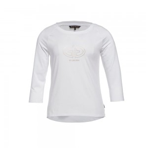 Goldbergh RAVEN 3/4 sleeve T-Shirts Weiß | VDTEZU651