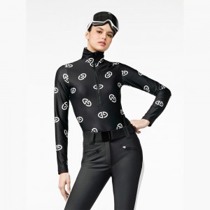 Goldbergh ROBSON Ski Pully Schwarz | AKJXWT791