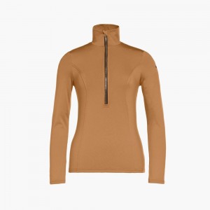 Goldbergh SERENA Ski Pully Beige | BTWQUI329