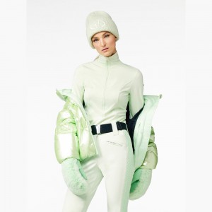 Goldbergh SERENA Ski Pully Mintfarben | HDEMSR154