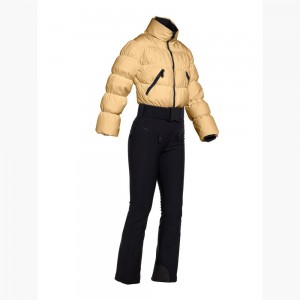 Goldbergh SNOWBALL Skianzug Gold | IURKFQ675