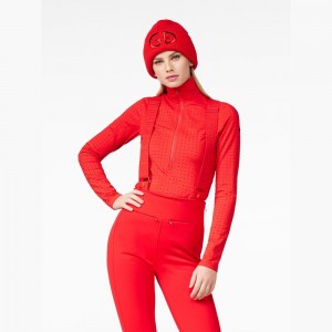 Goldbergh SPARK Ski Pully Rot | HYBSDG231