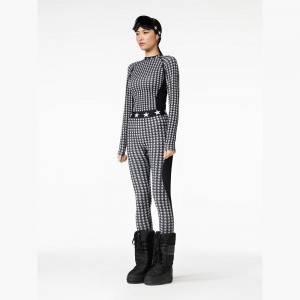 Goldbergh STARLET long sleeve Ski Base Layer Schwarz | KEDSUQ089