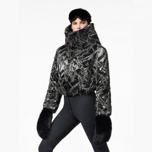 Goldbergh STARRY SKY Skijacke Schwarz | ZAWJQG507