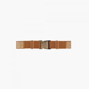 Goldbergh STUD Gürtel Braun | WMLVTY034