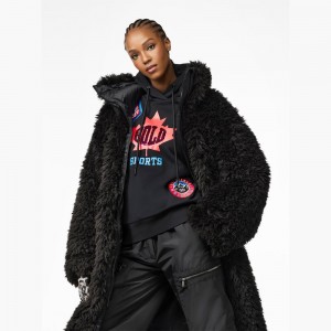 Goldbergh TEDDY Jacke Schwarz | JOKCMF349