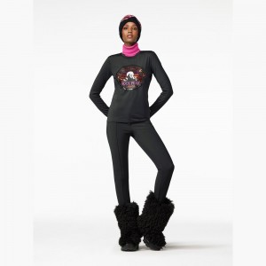 Goldbergh VINTAGE Skihose Schwarz | WGHPOA278