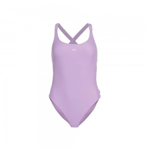 Goldbergh WAVE bathing suit Bademode Lila | WPBHAR902