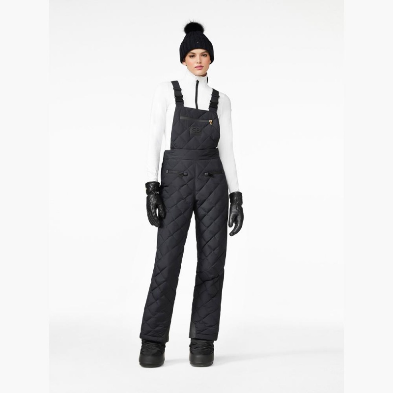 Goldbergh AGNES ski salopette Skihose Schwarz | QMDKTH723