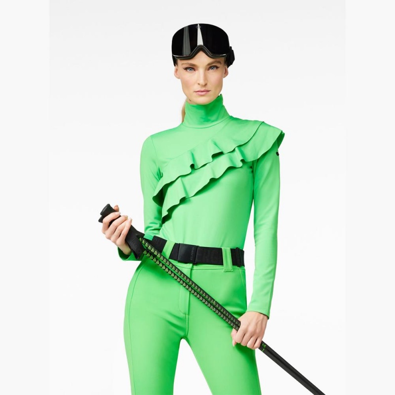 Goldbergh ALLEGRO ski body Ski Oberteil Grün | ZTKYWS619