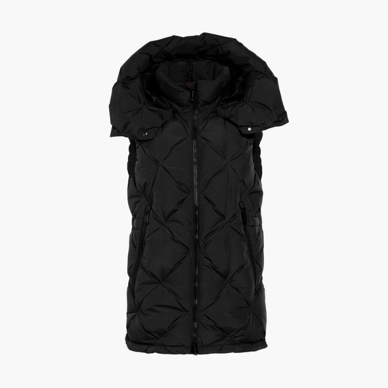 Goldbergh ALMA Weste Schwarz | QPFYCH268