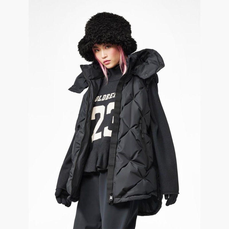 Goldbergh ALMA Weste Schwarz | QPFYCH268