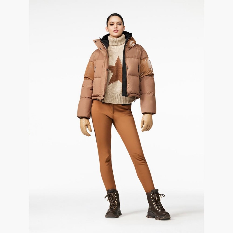 Goldbergh ARLETH Skijacke Beige | ZMWIHO837