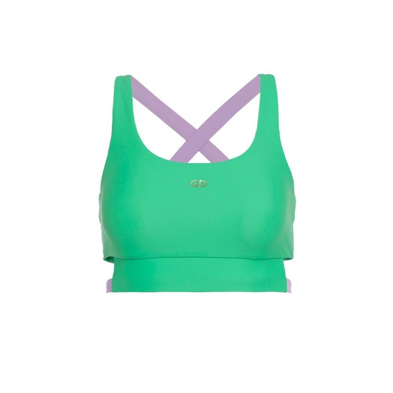 Goldbergh ATLANTIC swim bra Bademode Grün | FHMGYS584
