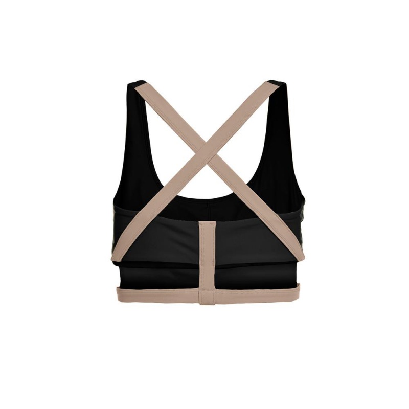 Goldbergh ATLANTIC swim bra Bademode Schwarz | FMCKGP496