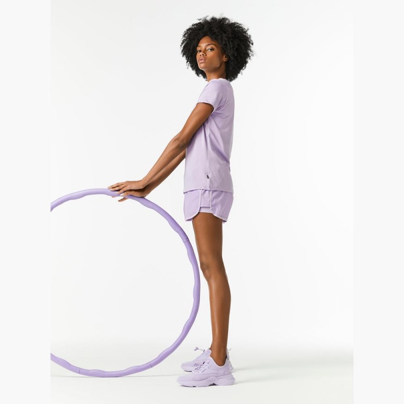 Goldbergh AVERY short sleeve T-Shirts Lila | JSTLZY136