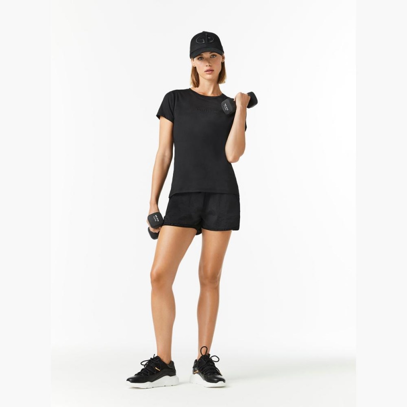 Goldbergh AVERY short sleeve T-Shirts Schwarz | MKZLSW465