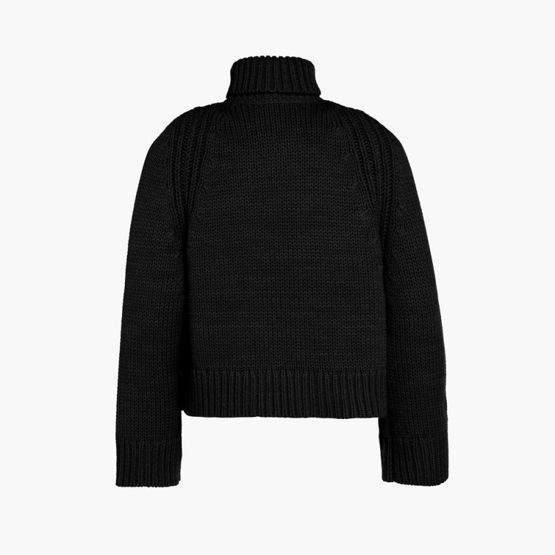 Goldbergh BEAUTY long sleeve knit Ski Pullover Schwarz | AVFXGZ163