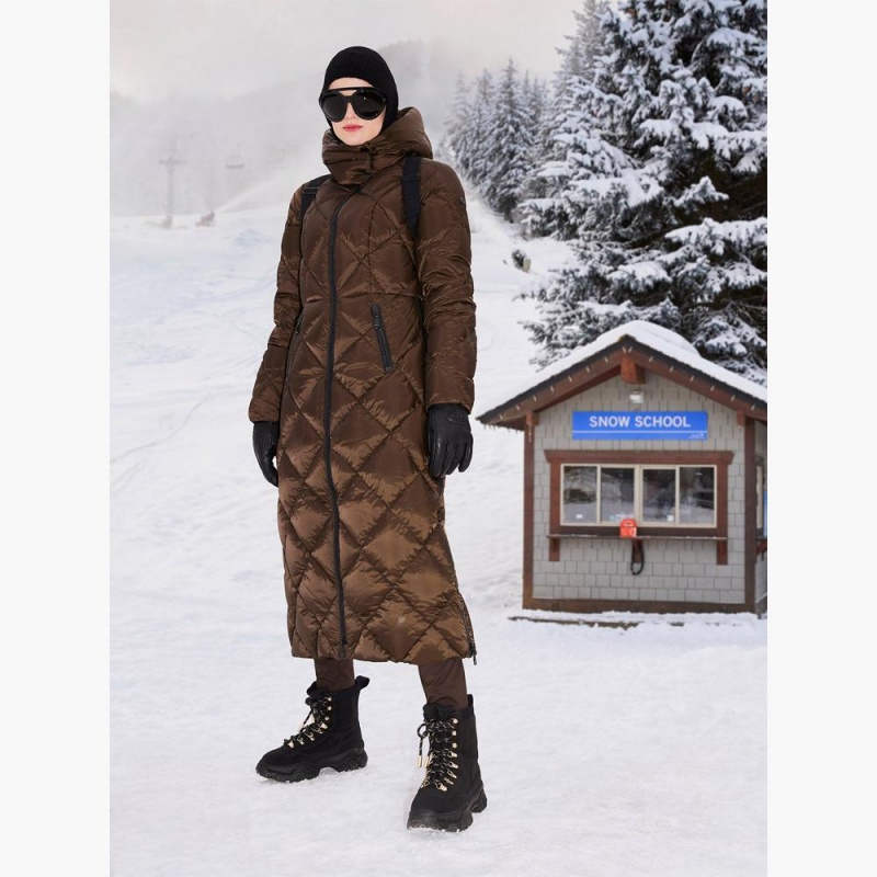 Goldbergh BELLE Jacke Dunkelbraun | JGSRON658