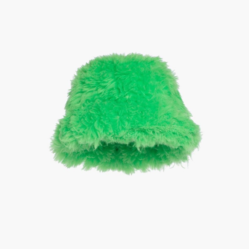 Goldbergh BIRD faux fur Mütze Grün | BERXJP602